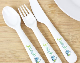 christening cutlery set