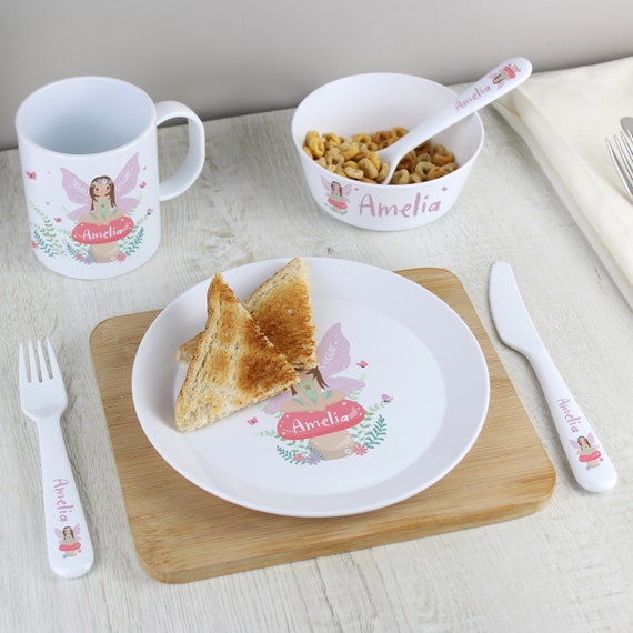 Personnaliser 6PC Enfants Petit déjeuner Fruit Bowl Cuillère