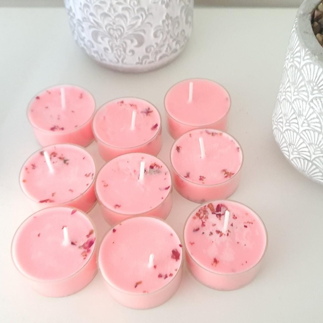 24 Pink Candles