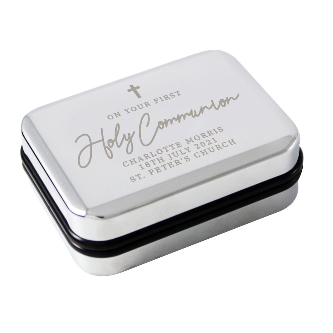 Cadeau personnalisé de 1ère Communion Sainte Boîte de | Etsy