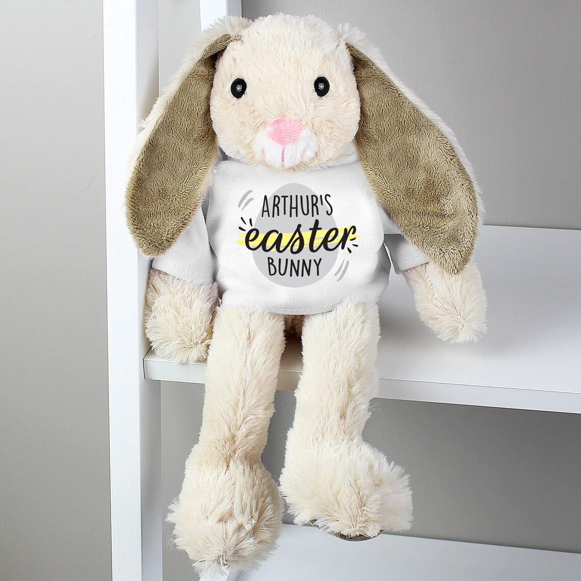 Personalise Easter Bunny Rabbit Plush Easter Gift for Kids Etsy