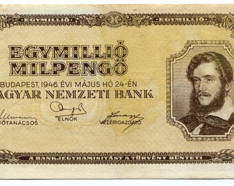 Hungary Paper Money Etsy