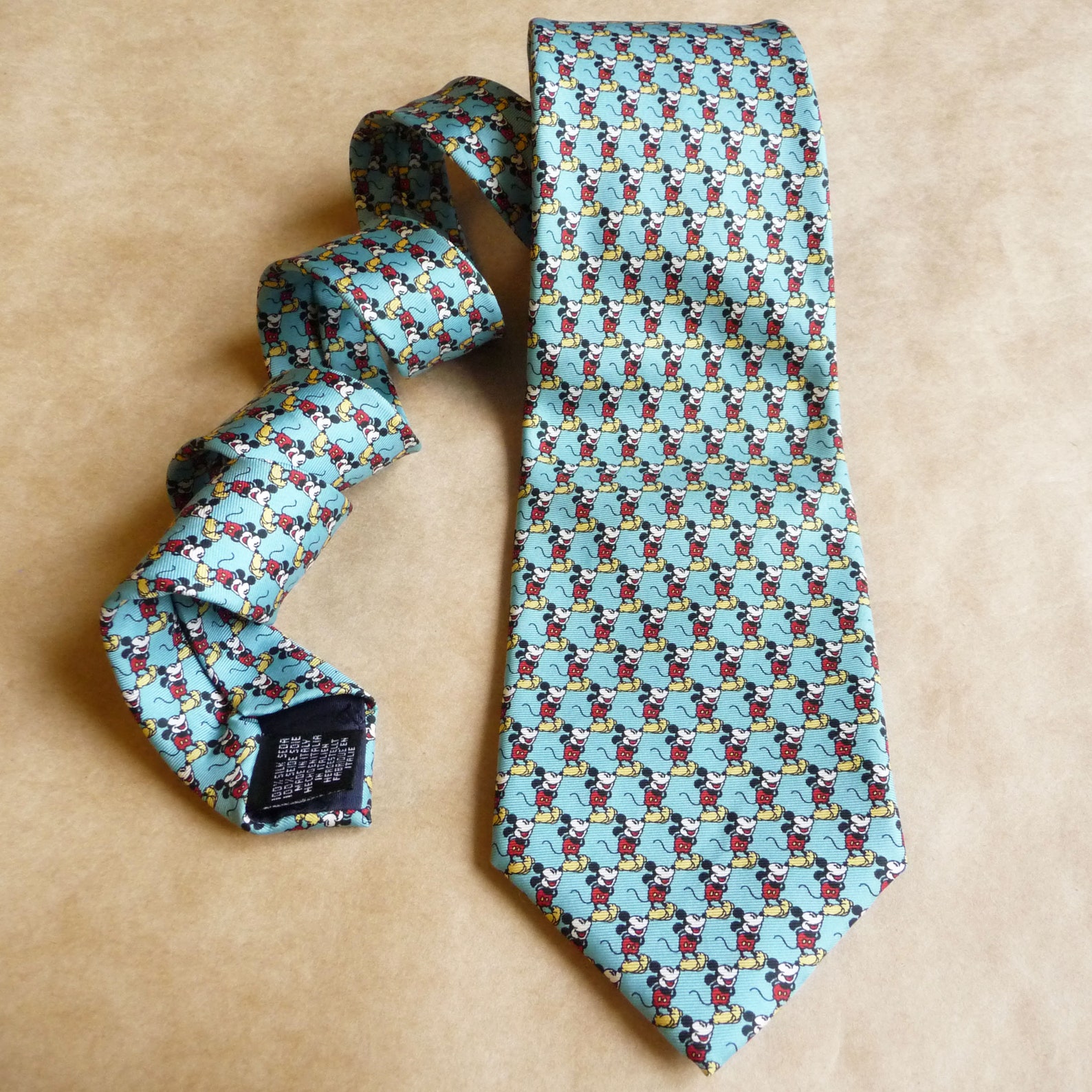 Cartoon Tie Geek Gift for Him Funny Neckties Silk Mans Gift - Etsy