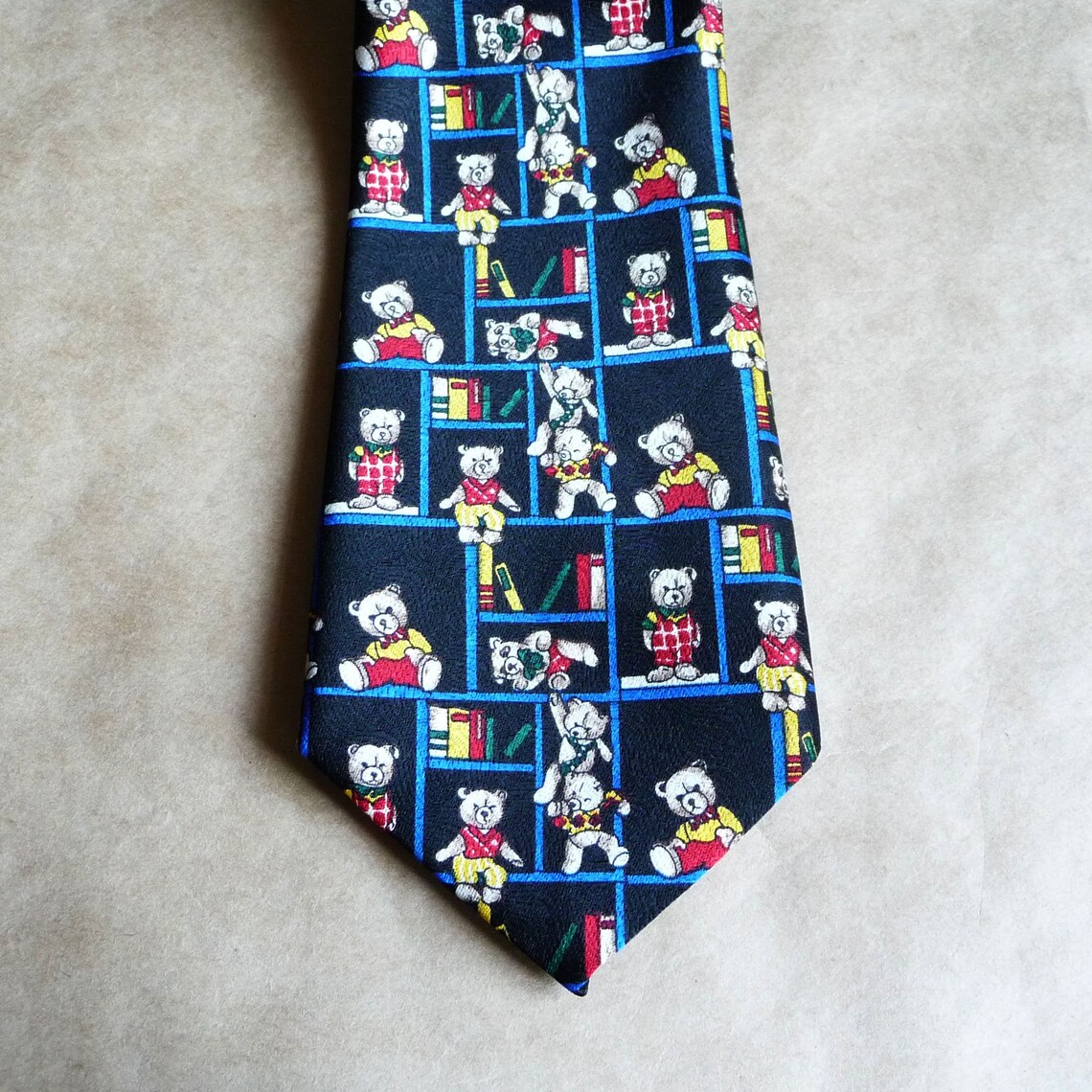 Teddy Bear Tie Animal Tie Funny Anniversary Gift for Him - Etsy UK