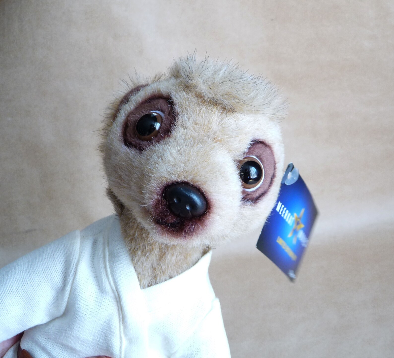 Meerkat toy geeky gifts for him Vintage plush animals movie Etsy