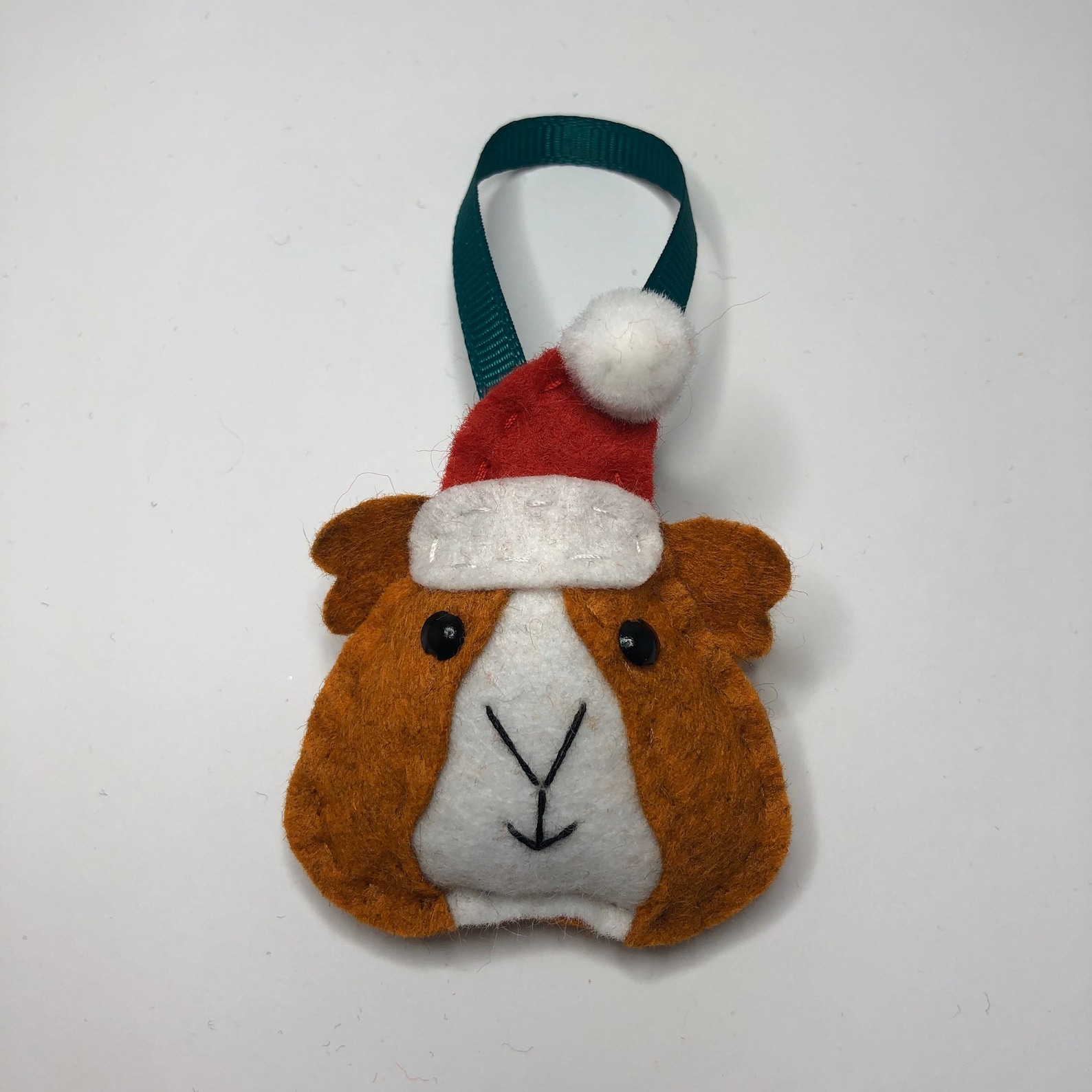 Mini Felt Guinea Pig Handmade Christmas Tree Decoration Etsy