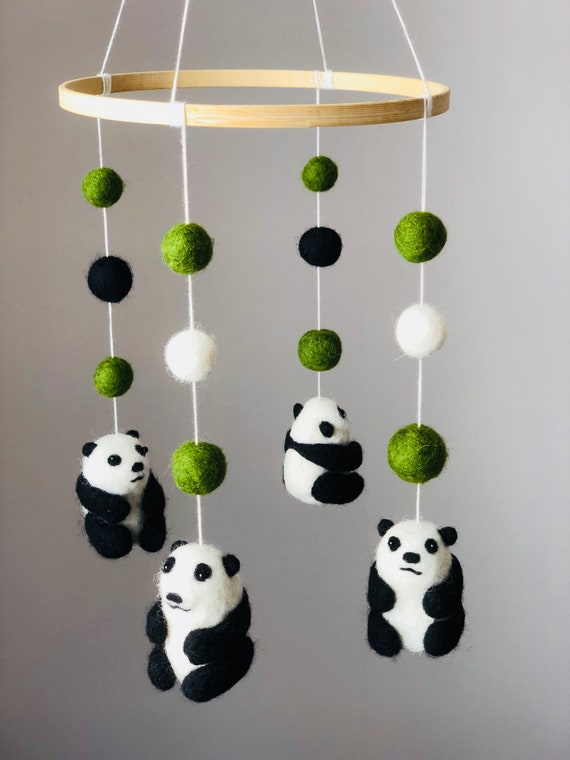 panda cot mobile