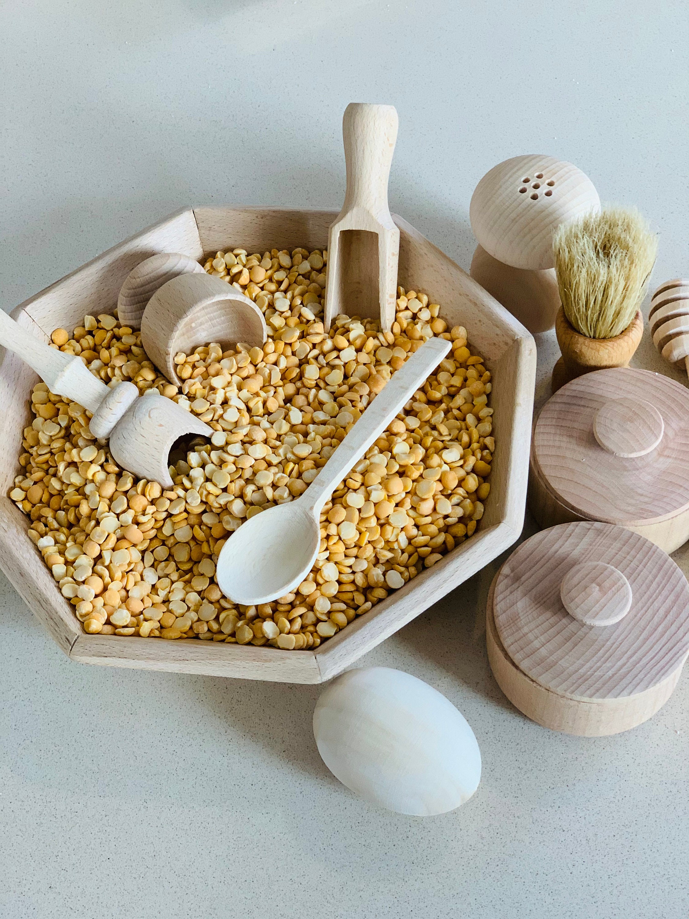 Sensory Bin Tool Kit Montessori Sensory Bin Tools Sensory Etsy