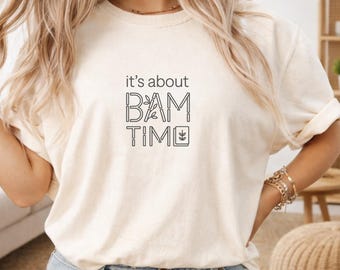 Komfortfarben © Bam Time Mahjong Shirt, trendiges T-Shirt Geschenke für Mahj Club, Mahjong Liebhaber Geschenk, süßes Spielabend T-Shirt, Mahjong Shirt für Frauen