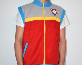 adult paw patrol ryder vest costume gift for halloween paw patrol costume adult ryder costume sizes s m l xl xxl
