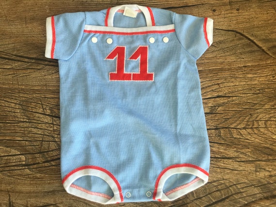 Vintage 80's Retro Baby Boys Girls Health-Tex Car… - image 1