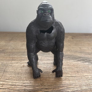 Vintage  Plastic King Kong Gorilla Ape - Hong Kong Rare