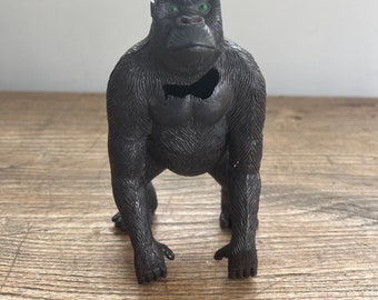 1987 King Kong Figure, Black Rubber Gorilla 6