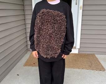 Vintage 90's Kids Monkey Gorilla Halloween Costume Sweatshirt And Pants - 10/12