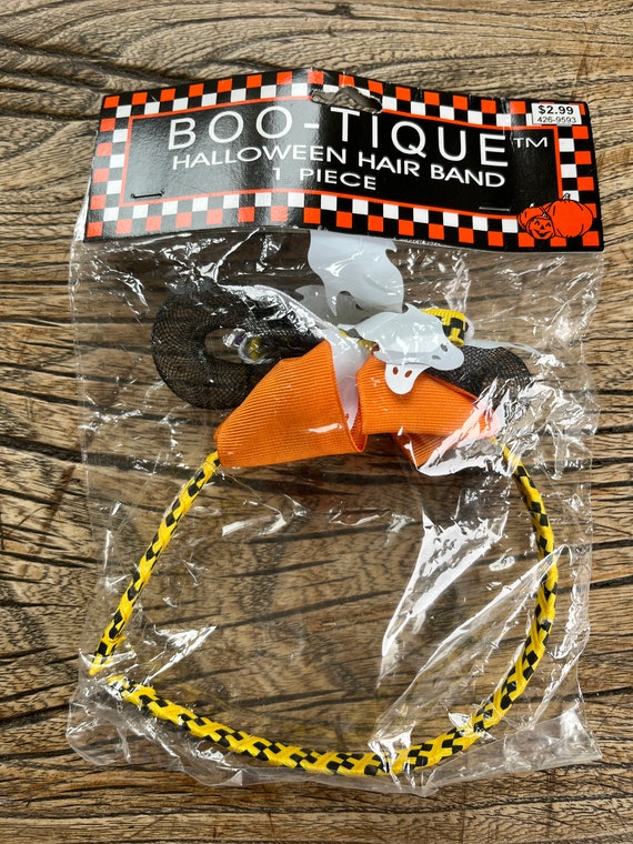 Vintage 1990s Girls Halloween Headband -NOS