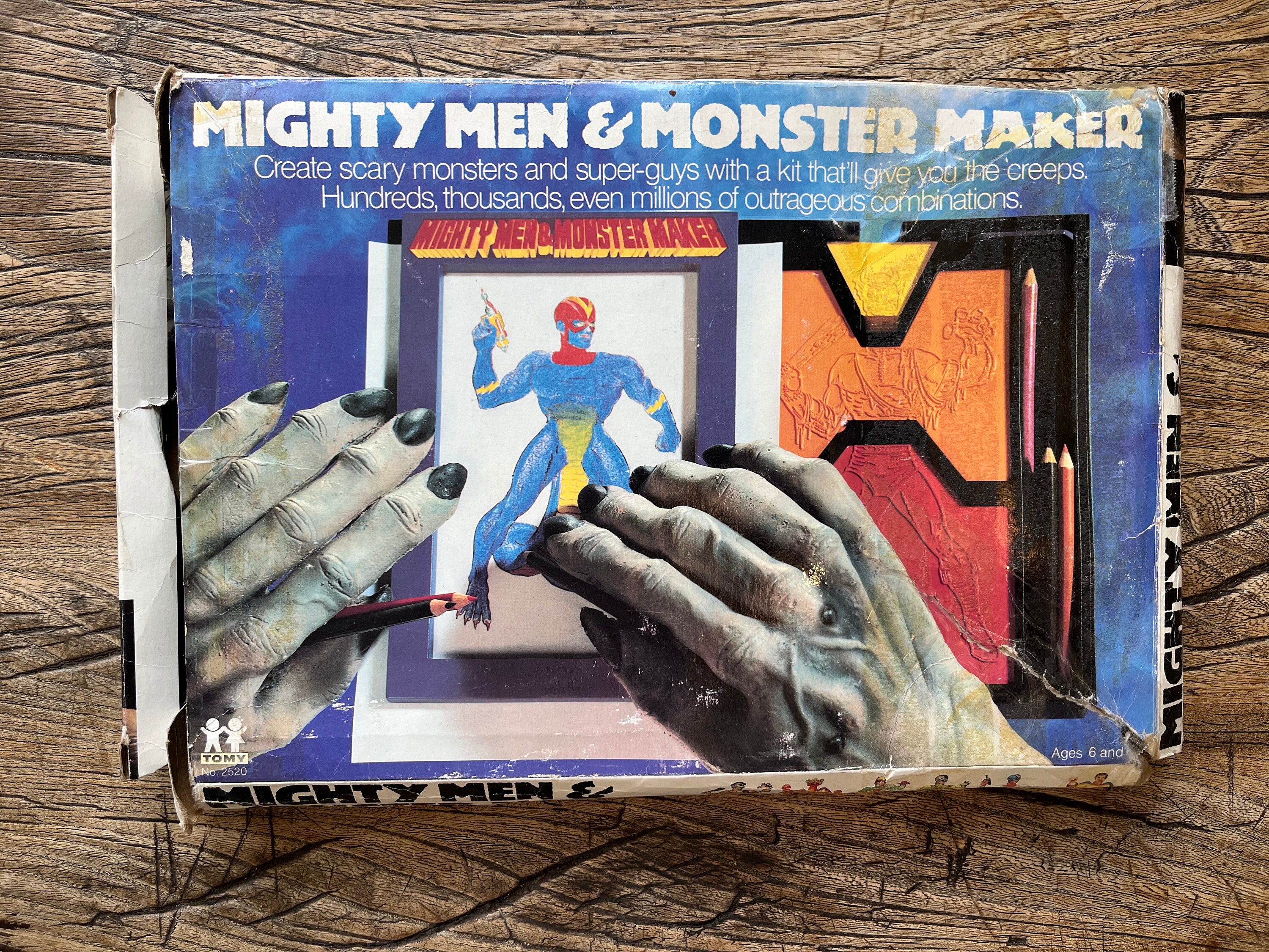 GeekDad Retro Toy: Mighty Men & Monster Maker - GeekDad