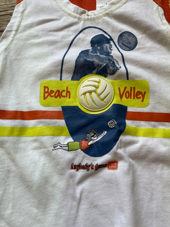 Vintage 90's Retro Boys Health-Tex Volleyball Bea… - image 2
