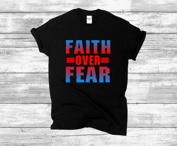 Faith Over Fear Empoermrnt Short-sleeve Unisex T-shirt - Etsy