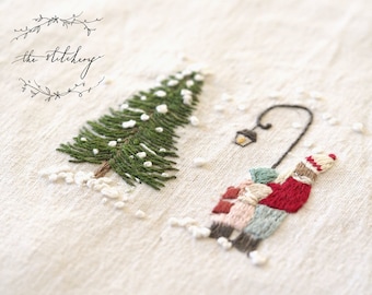 Carol Singers - An embroidery kit from The Stitchery