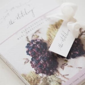 Blackberries - A mini Embroidery kit from The Stitchery