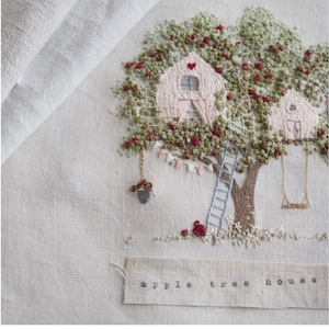 Apple Tree House - An embroidery kit from the HAVEN series