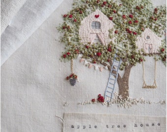 Apple Tree House - An embroidery kit from the HAVEN series