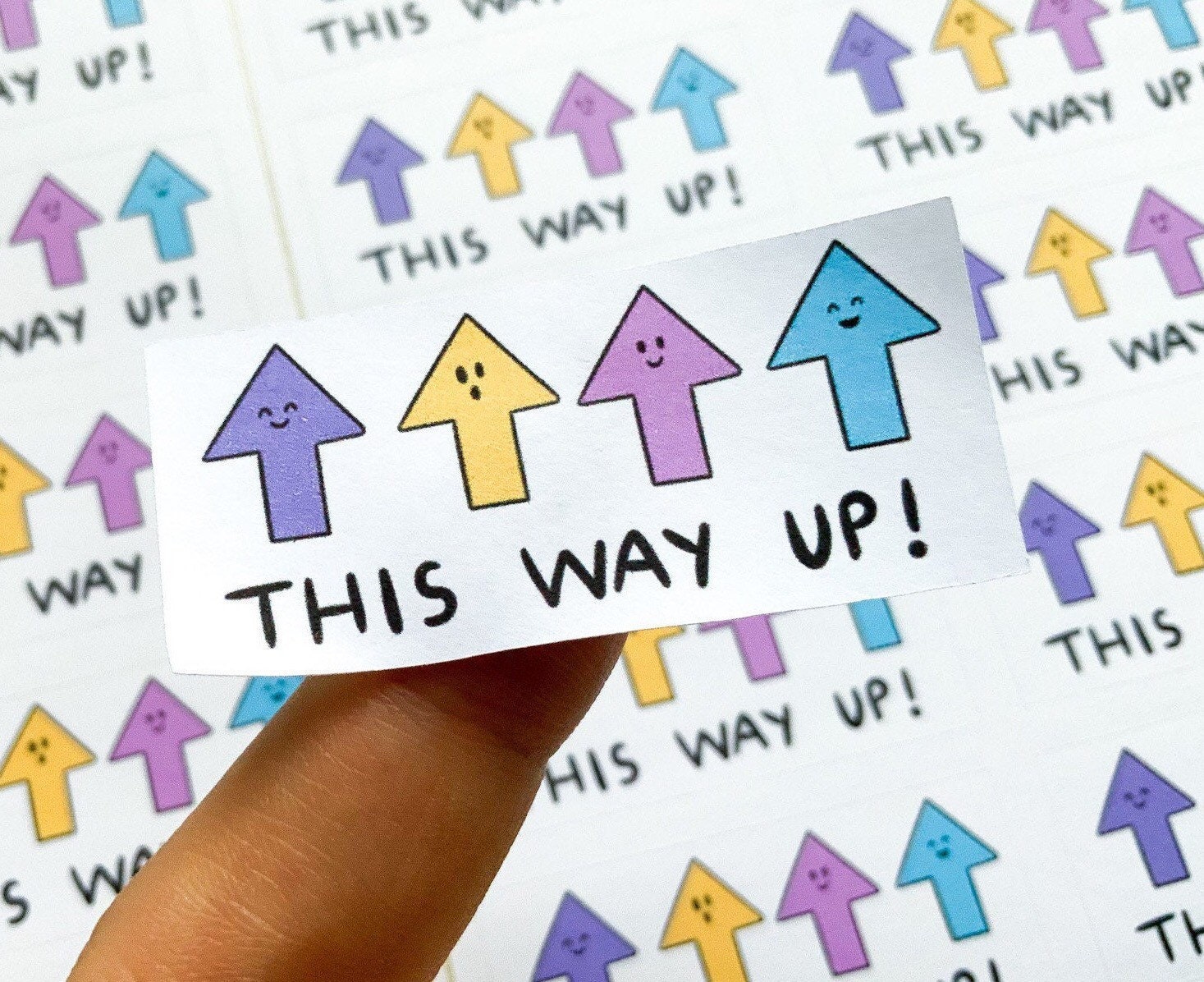 This way up labels to print