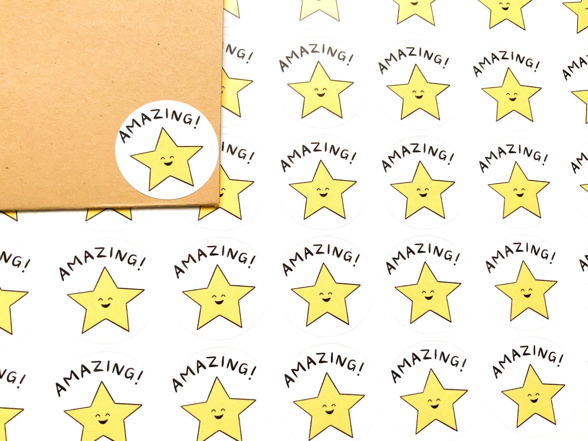 28 x amazing star stickers reward sheet teacher sticker stars etsy