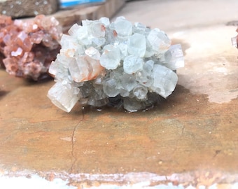 Incredibile aragonite bianco pietra-aragonite cluster-Raw Uncut aragonite