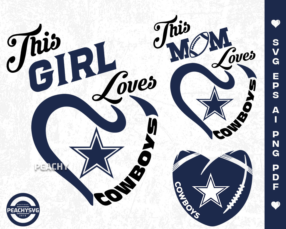 Download Dallas Cowboys SVG Vector Layered Cut File Cameo Cricut | Etsy