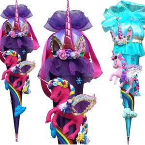 School bag Unicorn/horse/pegasus/sewn Sugar Candy Box/ for Girls/Personalized