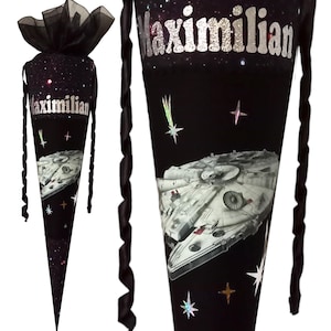School cone matching the Stardust derdiedas, Louis School Mood, Shuttle, Spaceship, Universe, Spaceship, Star Shuttle, for boys