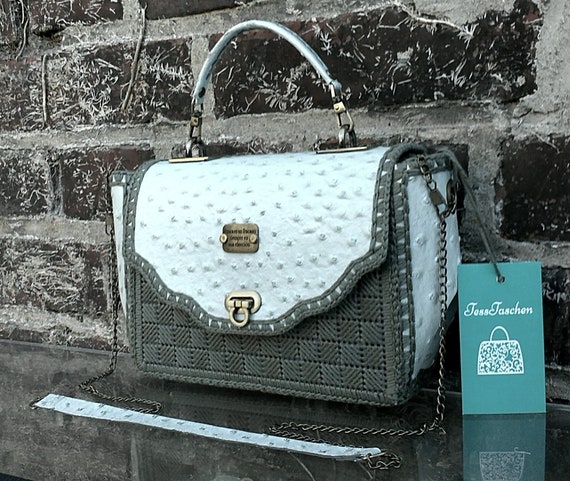 patterned designer bags