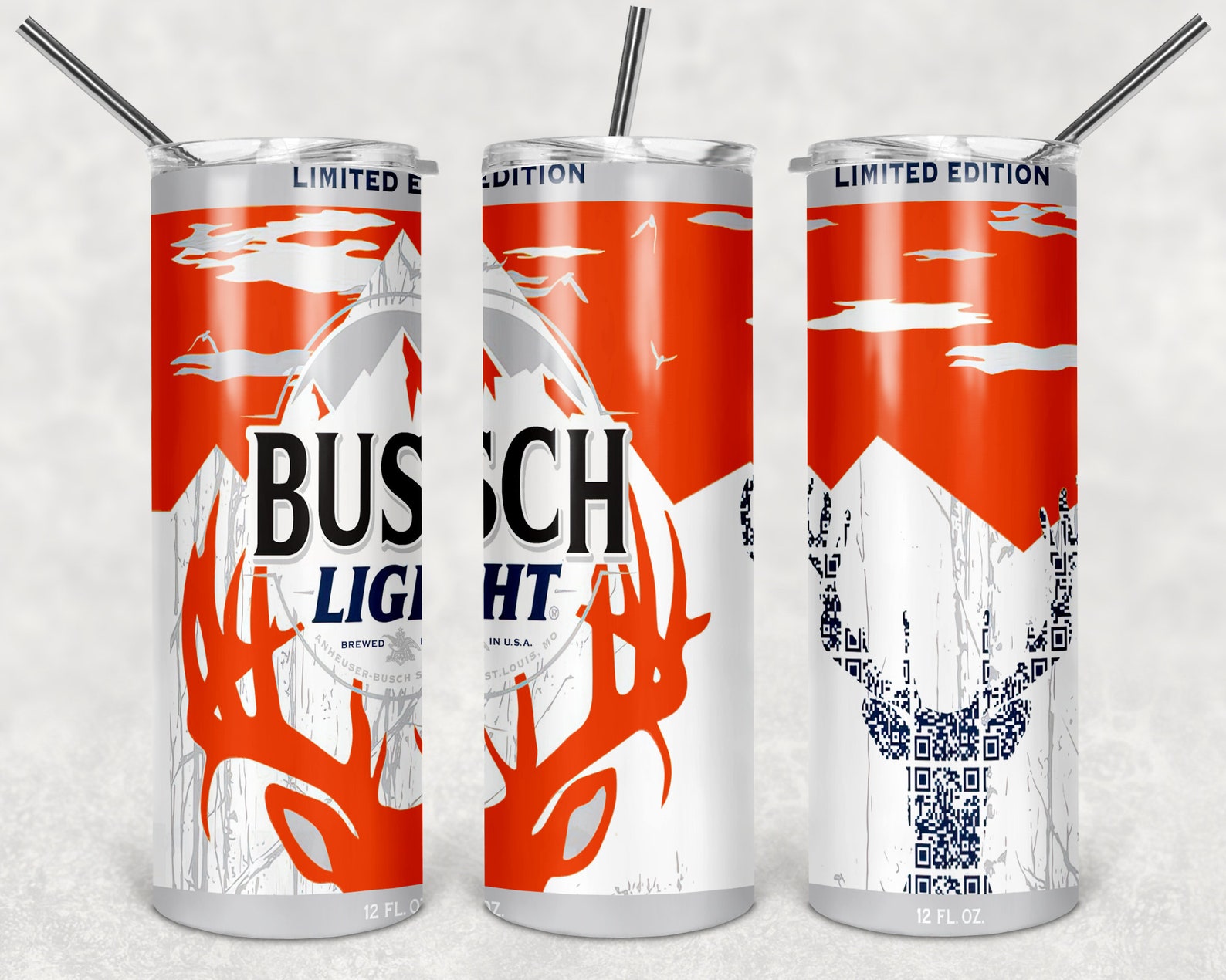 Busch Light Limited Edition Tumbler Wrap Sublimation Etsy