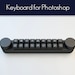 see more listings in the Keyboard for Photoshop section