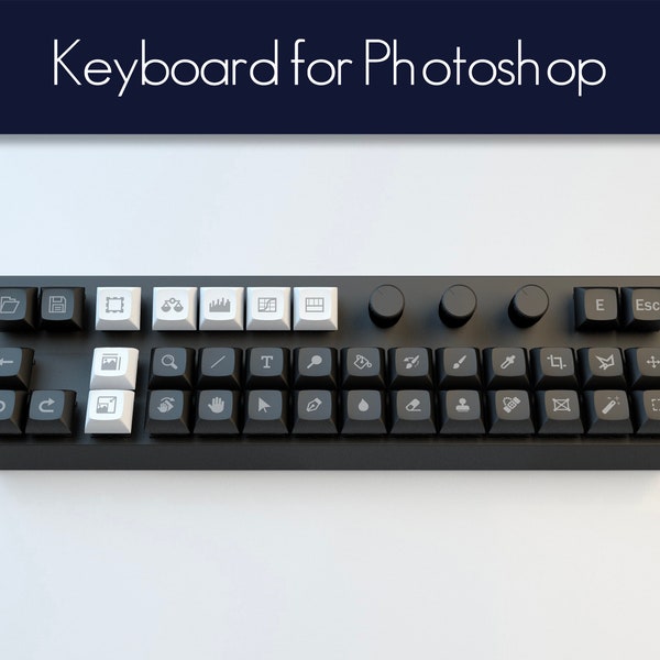 Mechanical Keypad Keyboard Shortcuts DIY for Photoshop