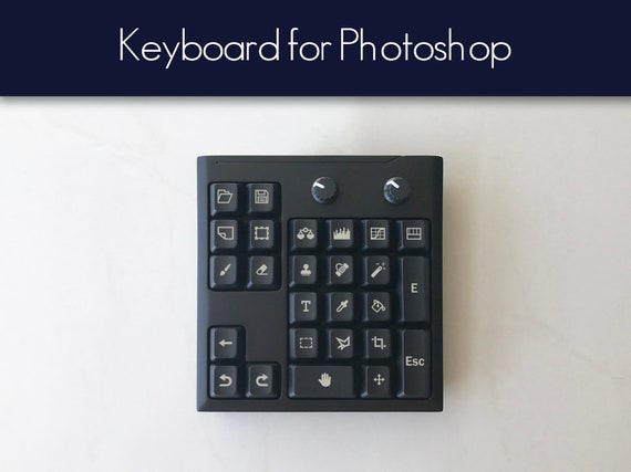 Photoshop 用の小型キーボード キーパッド コントローラー DIY Photoshop 用の小型キーボード キーパッド コントローラー DIY