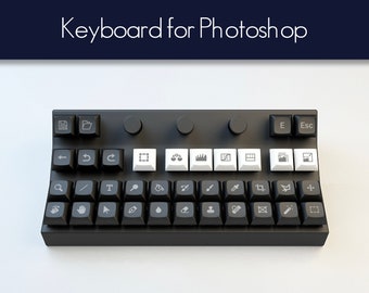 Keyboard for Photoshop Keychron keycaps Gateron keycaps