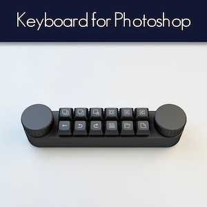 Custom Small Keyboard Keypad Controller DIY for Photoshop