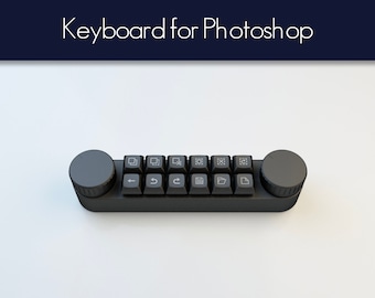 Custom Small Keyboard Keypad Controller DIY for Photoshop
