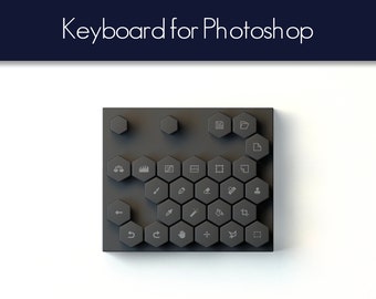 Creative Keyboard Honeycombs Keypad for Photoshop
