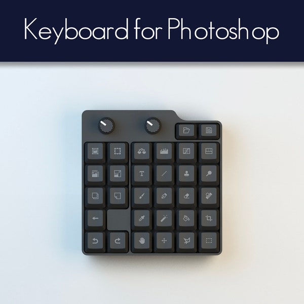 Keypad Controller Mechanical Keyboard DIY for Photoshop