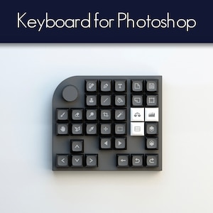 Mechanical Custom Keypad Keyboard Controller Shortcuts DIY for Photoshop
