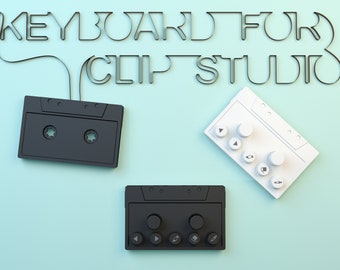Pocket Keyboard Controller for Clip Studio Paint