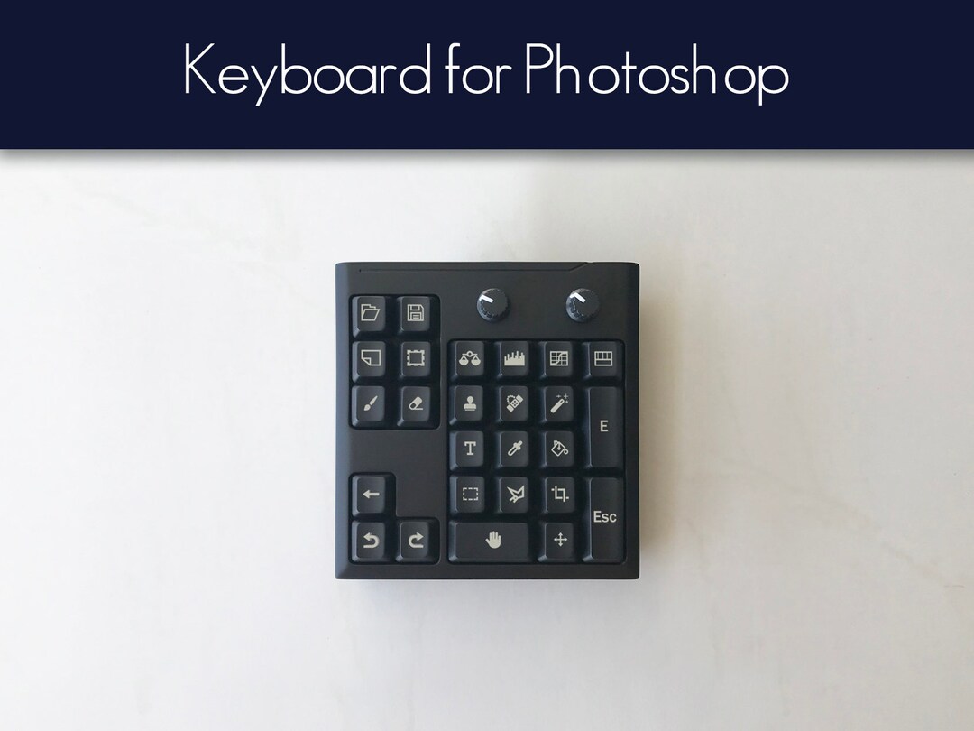 Small Keyboard Keypad Controller DIY for Photoshop - Etsy