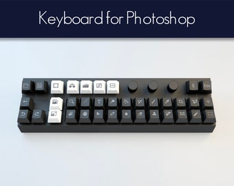 Mechanical Keypad Keyboard Shortcuts DIY for Photoshop