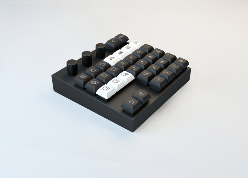 Mechanical Custom Keyboard Keypad Controller Shortcuts for Clip Studio