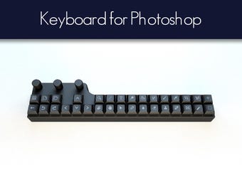 Mechanical Keyboard Keypad DIY for Photoshop with Arrow Keys
