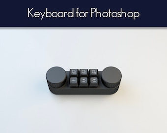 Custom Dials Mechanical Controller Keyboard for Photoshop