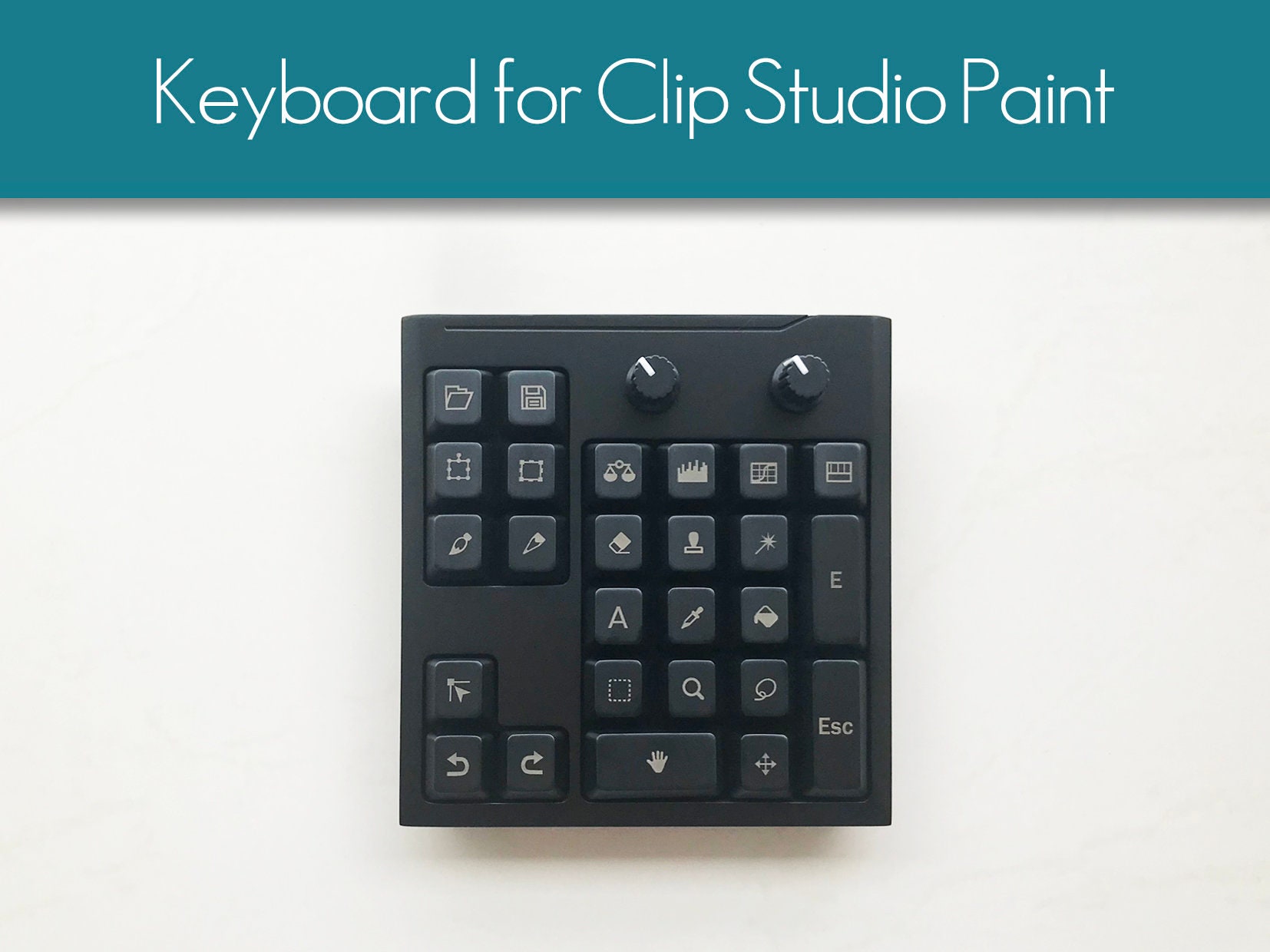 Keyboard Keypad Controller for Clip Studio Paint - Etsy